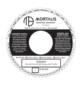 Mortalis Brewing Company Demismooj