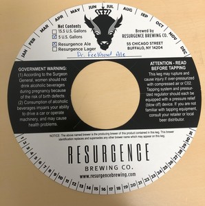 Resurgence Brewing Co. Dr. Feelgood Ale April 2024
