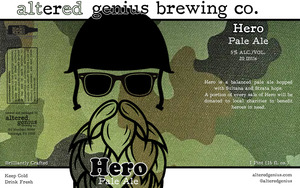 Altered Genius Brewing Co Hero Pale Ale