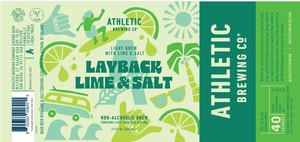 Athletic Brewing Company Layback Salt & Lime April 2024