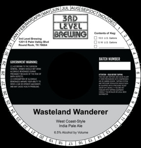 3rd Level Brewing Wasteland Wanderer April 2024