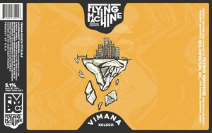 Flying Machine Brewing Company Vimana Kolsch Style Ale April 2024