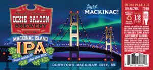 Austin Brothers Beer Company Dixie Saloon Mackinac Island India Pale Ale