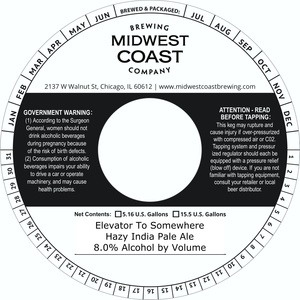 Midwest Coast Brewing Company Elevator To Somewhere