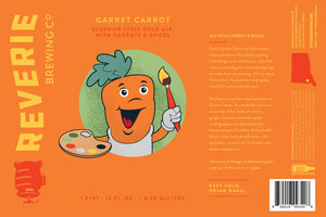 Reverie Brewing Company Garret Carrot April 2024