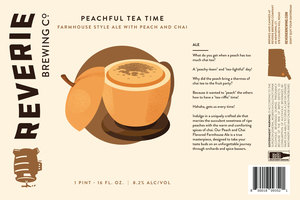 Reverie Brewing Company Peachful Tea Time April 2024