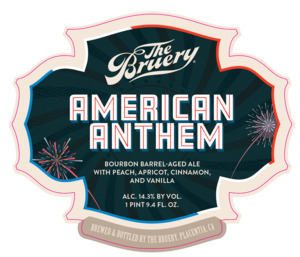 The Bruery American Anthem April 2024