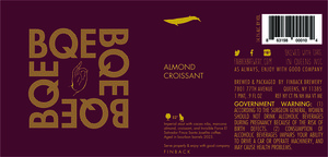 Finback Bqe Almond Croissant