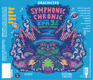 Deschutes Brewery Symphonic Chronic Double Haze Pineapple Express May 2024