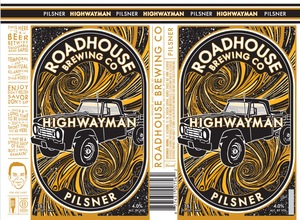 Roadhouse Brewing Co. Highwayman April 2024
