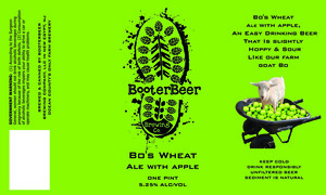 Booterbeer Brewing Company, LLC Bo's Wheat April 2024