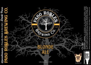 Paso Robles Brewing Co. Blonde Ale