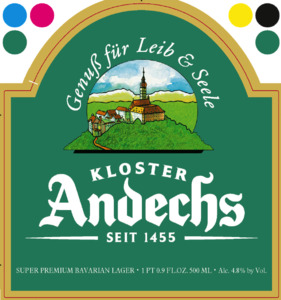 Kloster Andechs April 2024