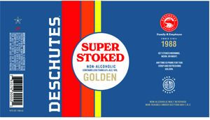 Deschutes Brewery Super Stoked Non-alcoholic Golden April 2024