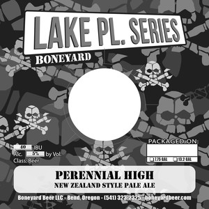 Boneyard Beer Perennial High New Zealand Style Pale Ale April 2024