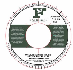 Willie Mays Haze April 2024