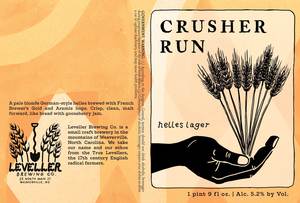 Leveller Brewing Co. Crusher Run April 2024