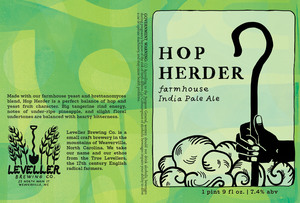 Leveller Brewing Co. Hop Herder April 2024