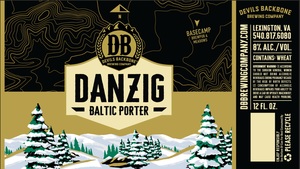 Devils Backbone Brewing Company Danzig Baltic Porter April 2024