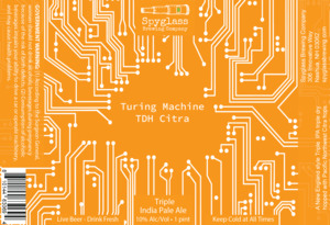 Turing Machine Tdh Citra Triple India Pale Ale