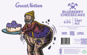 Great Notion Blueberry Cheesecake