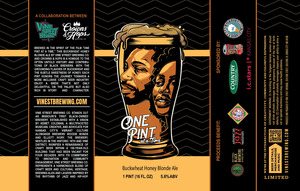 Vine Street Brewing Co. One Pint At A Time April 2024