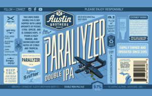 Austin Brothers Beer Co The Parallyzer Double IPA