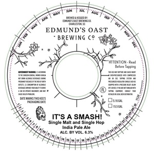 Edmund's Oast Brewing Co. It's A Smash!