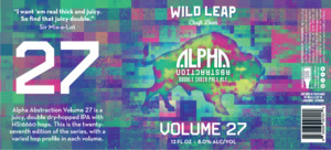 Wild Leap Alpha Abstraction Volume 27 April 2024