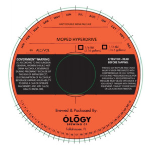 Ology Brewing Co. Moped Hyperdrive April 2024