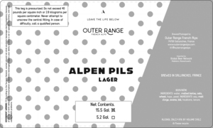 Outer Range Alpen Pils