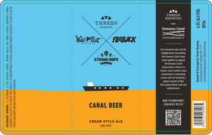 Canal Beer Cream Style Ale April 2024