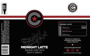 Chapman Crafted Beer Midnight Latte