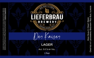 Lieferbrau Brewery Der Kaiser April 2024