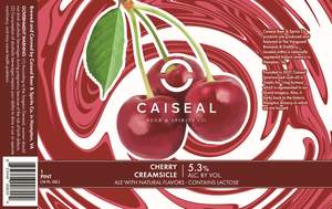 Caiseal Cherry Creamsicle Ale May 2024