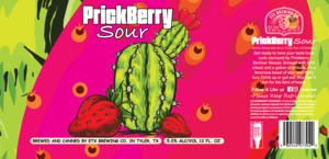 Etx Brewing Co Prickberry Sour May 2024