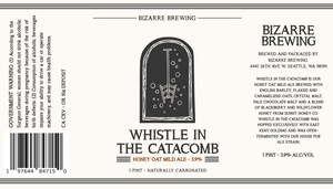 Whistle In The Catacomb Honey Oat Mild Ale