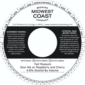 Midwest Coast Brewing Company Tart Museum April 2024