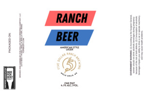 Five Dollar Ranch Brewing Ranch Beer, American Style Lager