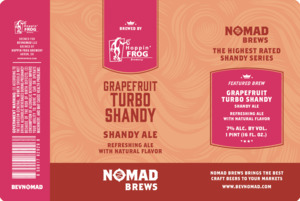 Nomad Brews Grapefruit Turbo Shandy