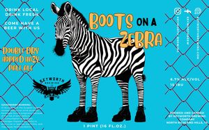 Boots On A Zebra Double Dry Hopped Hazy Pale Ale
