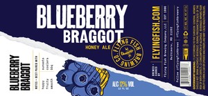Blueberry Braggot Honey Ale