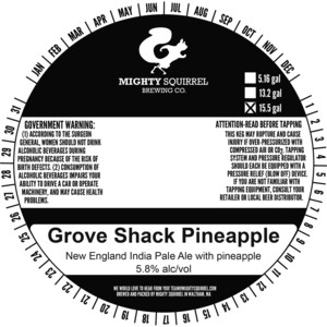 Mighty Squirrel Grove Shack Pineapple