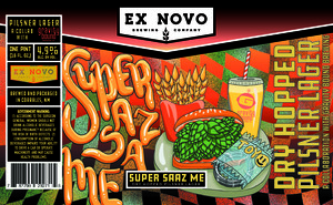 Ex Novo Brewing Company Super Saaz Me