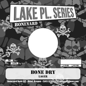 Boneyard Beer Bone Dry Lager April 2024