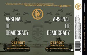 Detroit Liquid Ventures Arsenal Of Democracy