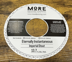 More Brewing Company Eternally Instantaneous
