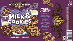 Wicked Weed Brewing Milk & Cookies April 2024