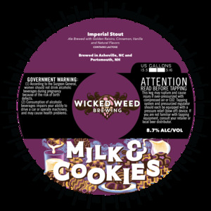 Wicked Weed Brewing Milk & Cookies
