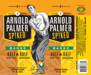 Arnold Palmer Spiked Mango Half & Half